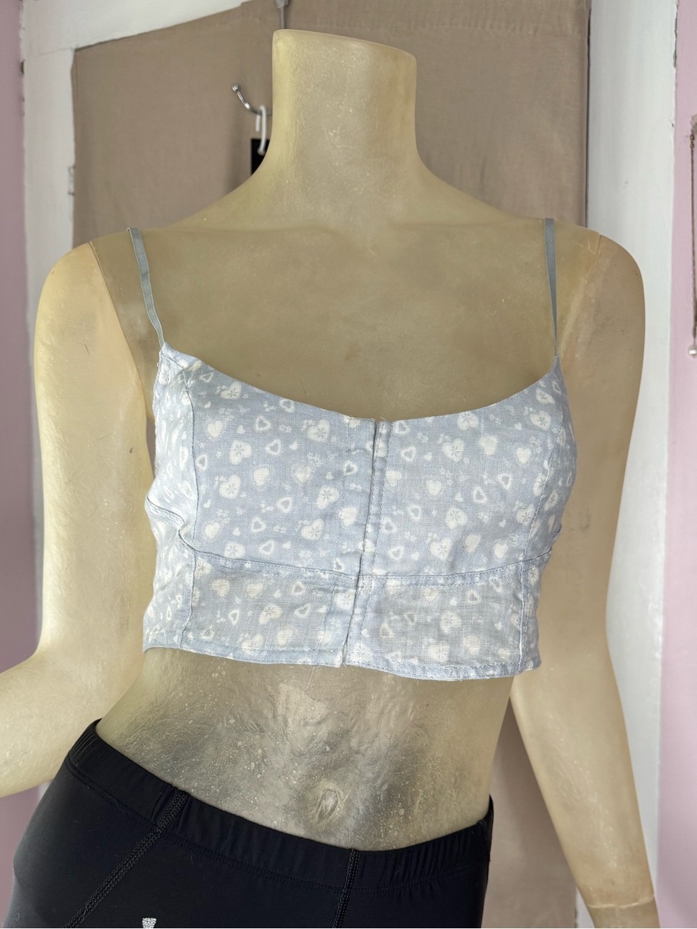Intimately Free People Linen Bralette